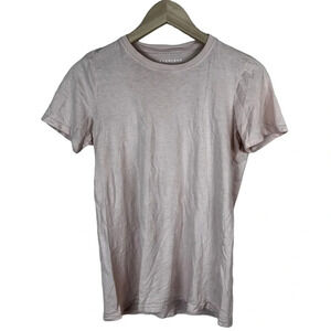 Everlane • Pink Supima Cotton Tee